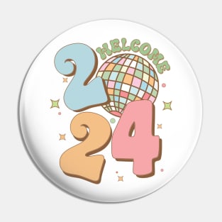 Welcome 2024 Pin