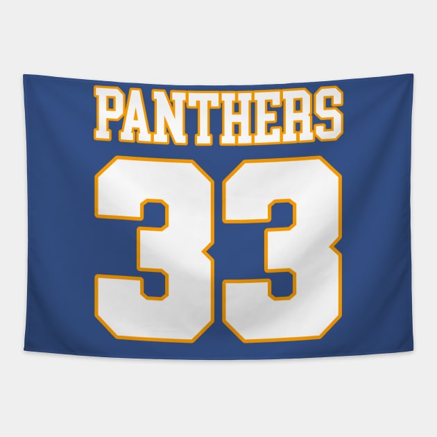 Tim Riggins Jersey (Front & Back Print) Friday Night Lights Fan Art Tapestry by darklordpug