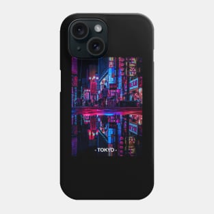 Tokyo Street Neon Synthwave Phone Case