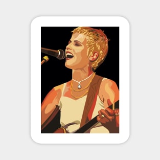 dolores o'riordan cranberries Magnet