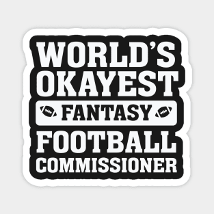 World’s Okayest Fantasy Football Commissioner Magnet