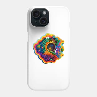 shamanic vision|trippy world Phone Case