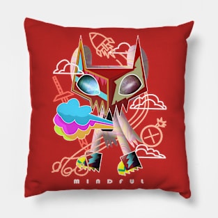 cat boi CLOUDY SWORDS Pillow