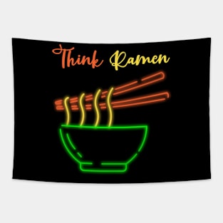 Think ramen ramyun ramyeon. Pasta Noodle lovers Tapestry