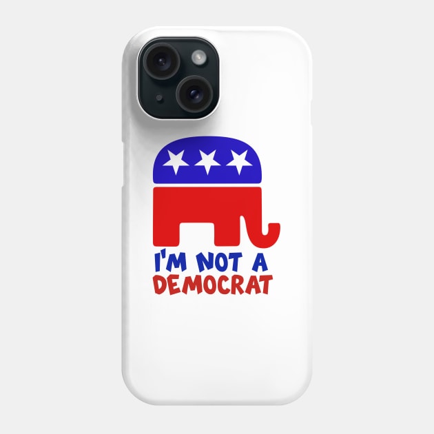 Republican party Phone Case by Tekad Rasa