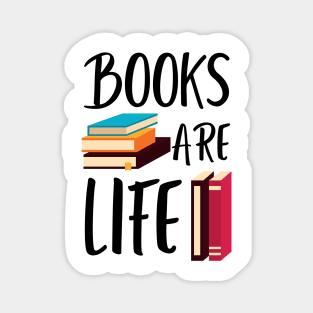 Books are Life Magnet