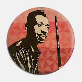 Philly Joe Jones // Retro Poster Jazz Pin