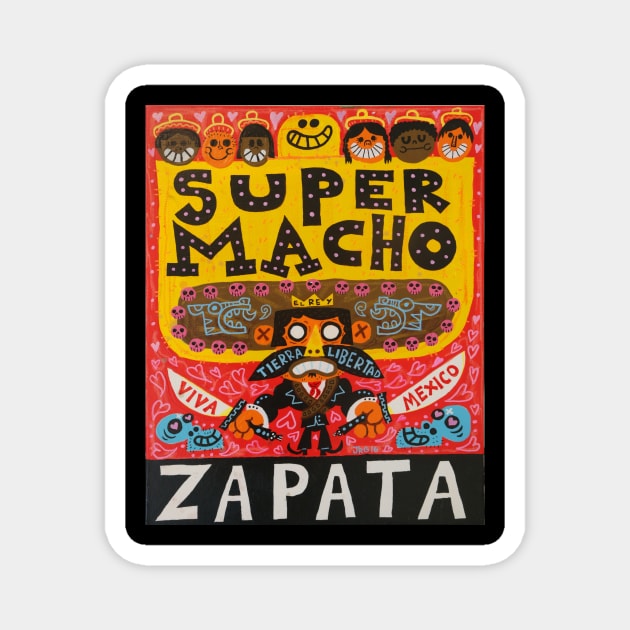 ZAPATA Magnet by MEXOPOLIS