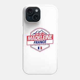 Col de la Madeleine Cycling France Phone Case