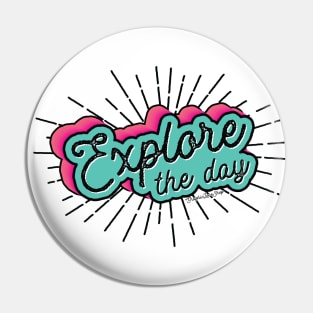 Explore the Day Typography © GraphicLoveShop Pin