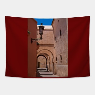 Morocco. Marrakech. Medina. Tapestry