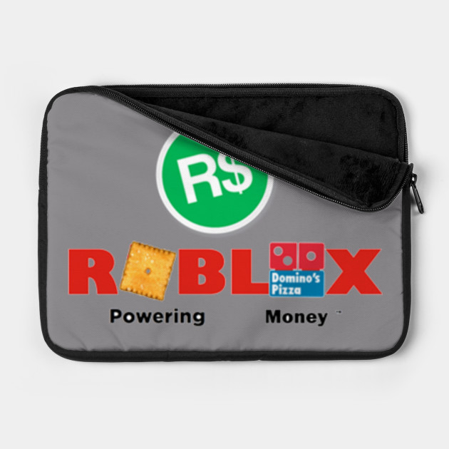 Powering Money Roblox Powering Money Roblox Laptop Case - logo roblox domino