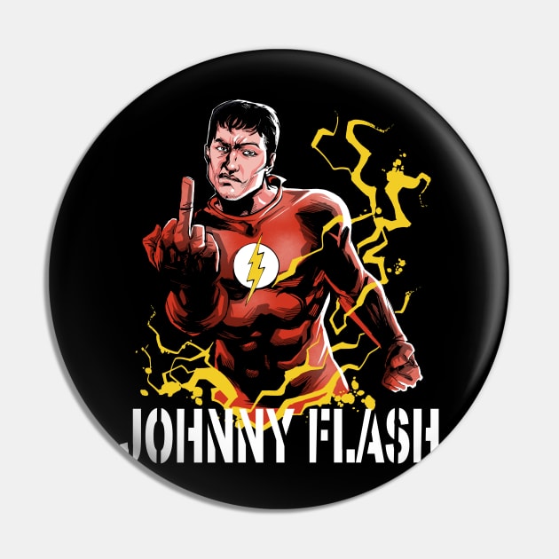 Johnny Flash Pin by Zascanauta