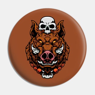 Badass Boar Chief Pin