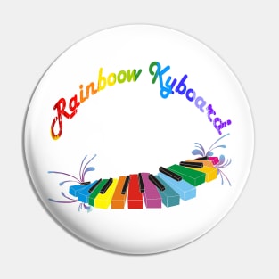 Colorful Rainbow Kyboard Pin