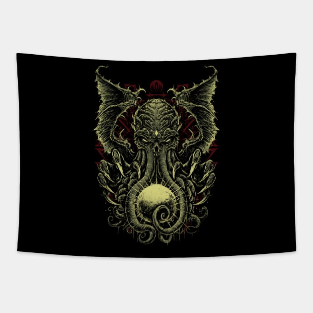 Cthulhu Tapestry by Bodya