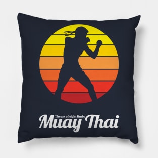 Muay Thai The Art of Eight Limbs Pillow