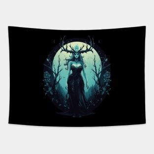 Verdant Reverie: Enchanted Forest Druid Tapestry