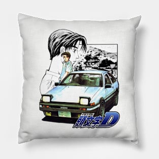 Initial D Takumi Fujiwara Vintage Pillow