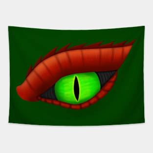 Dragon's Eye Red/Green Tapestry