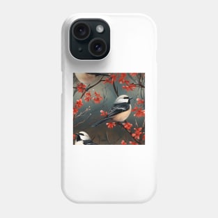 North American Birds - Titmouse Phone Case