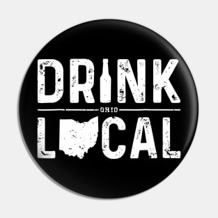 Ohio Drink Local Shirt OH Brewmaster Ohio Beer Drink Local Pin