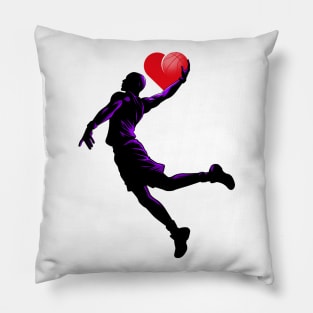 Love Basketball Pillow