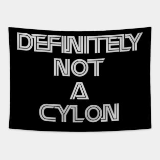 BSG Definitely Not A Cylon Tapestry