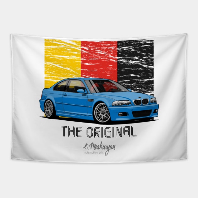 M3 E46 Tapestry by Markaryan