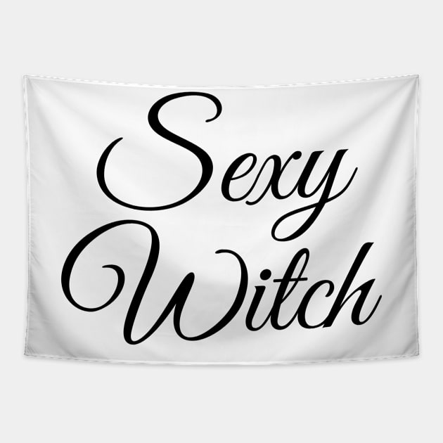 Sexy witch Tapestry by My Bright Ink