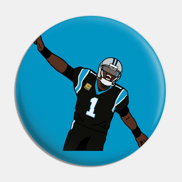 Cam Newton Touchdown Celebration NFL Carolina Panthers Pin by xavierjfong