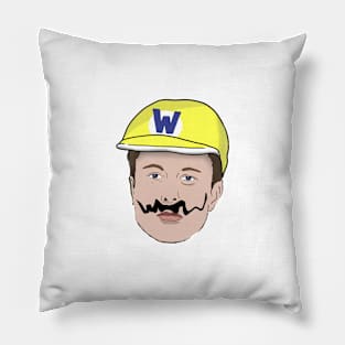 Elon Musk Moustache SNL Meme Pillow