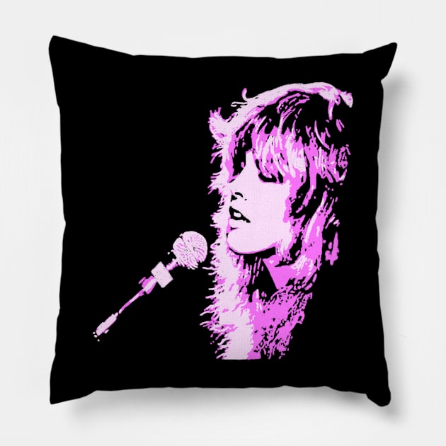 Stevie Nicks // Retro Style Pillow by The Dare