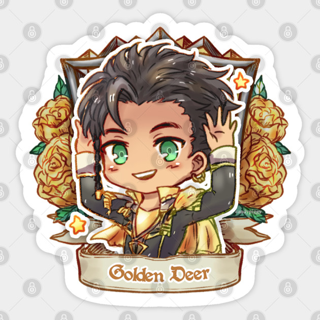 Claude Of The Golden Deers Fire Emblem Three Houses Sticker