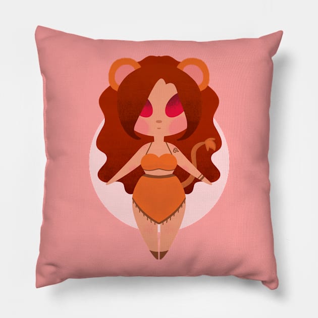 Leo Horoscope Pillow by Ohhaphrodite