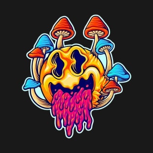 smiling with mushrooms T-Shirt