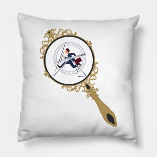 Mirror: Rat race Pillow