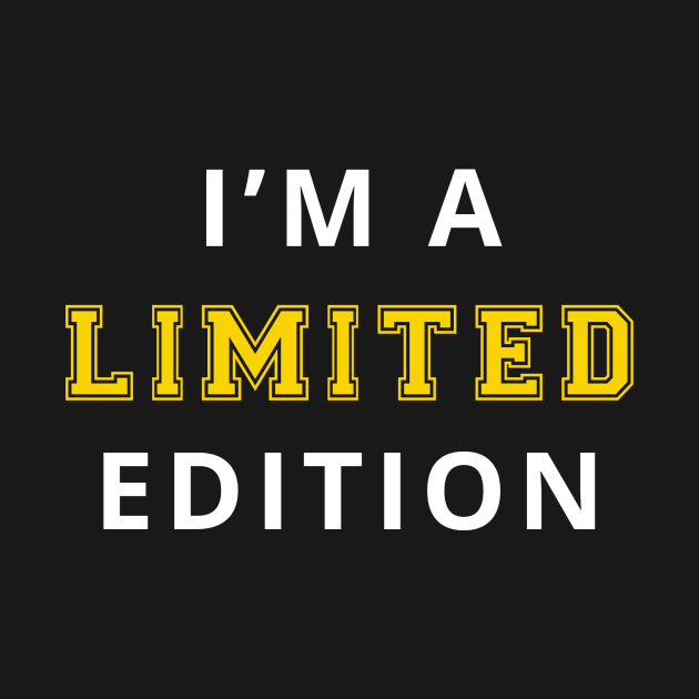 i'm limited edition by janvimar