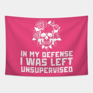 In My Defense I Was Left Unsupervised Tapestry