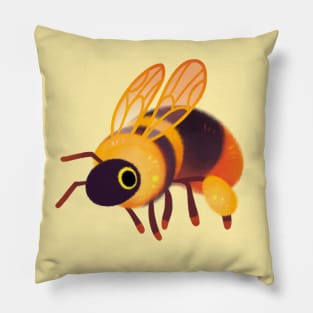 Red-tailed bumblebee Pillow