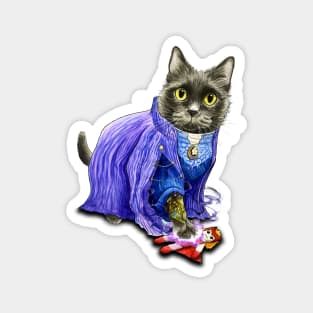 Lily Cat Harkness 2 Magnet