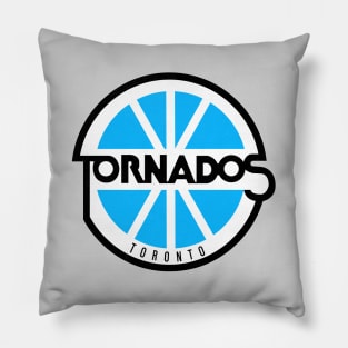 Defunct Toronto Tornados CBA Basketball Pillow