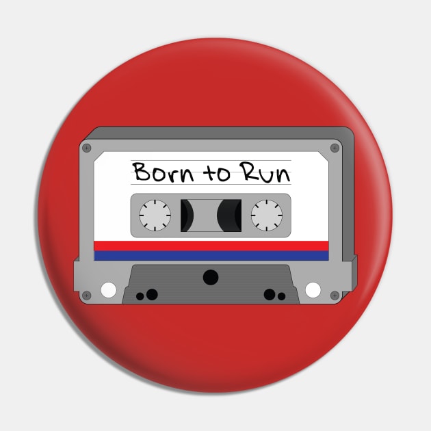 Born to Run Pin by Freddie Falcon Designs