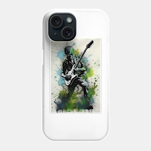 Zombie Shredding Guitar Phone Case