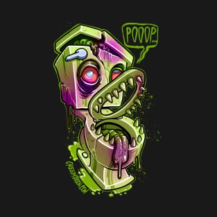 Zombie toilet T-Shirt