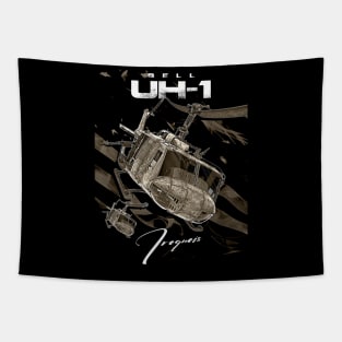 USA Bell UH-1 Iroquois Helicopter Tapestry