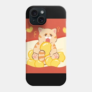 Meowngo The Mango-eating Cat Phone Case