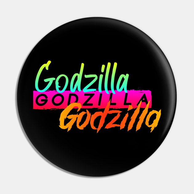 Godzilla Pin by Dexter