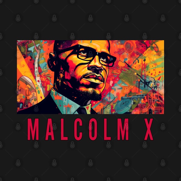 Malcolm X - Black History by UrbanLifeApparel