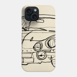 Vintage Sports Car Phone Case